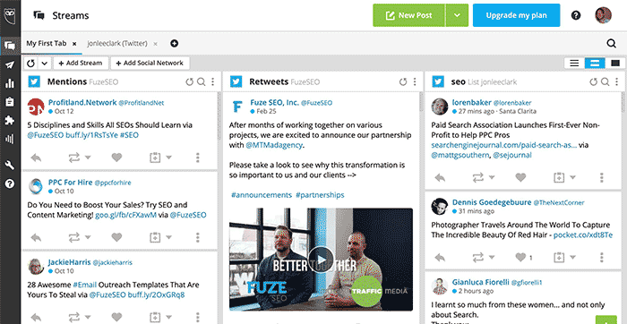 快速增加Twitter粉丝工具2：Hootsuite